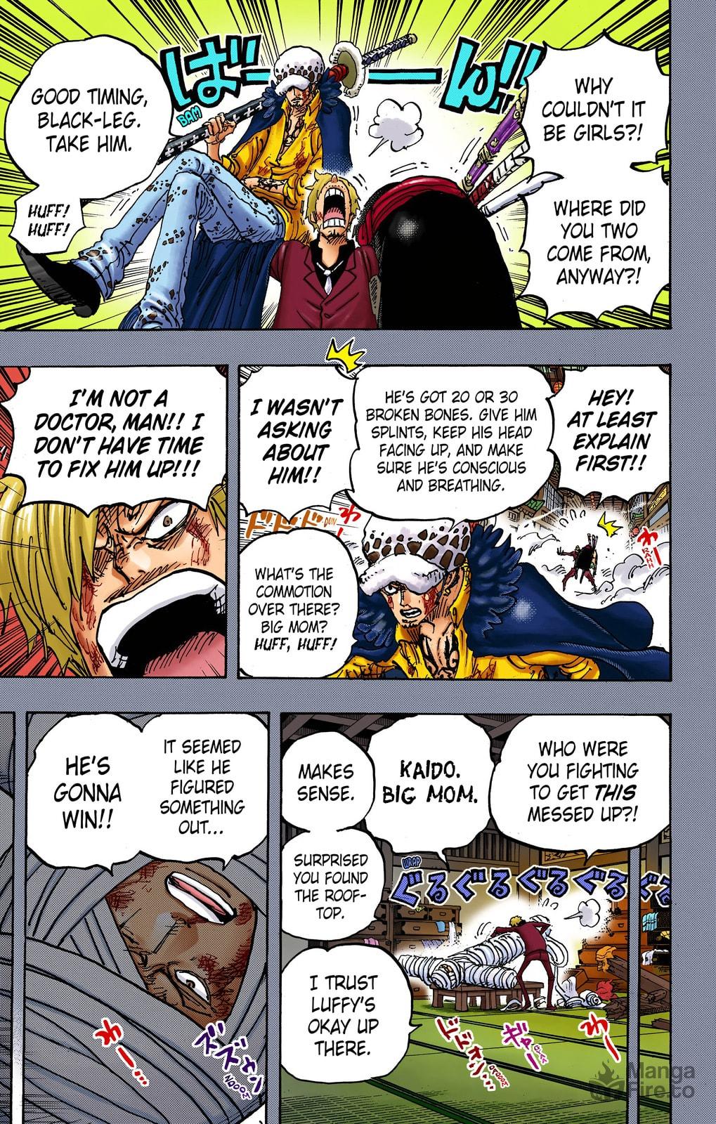 One Piece Digital Colored Chapter 1012 image 09